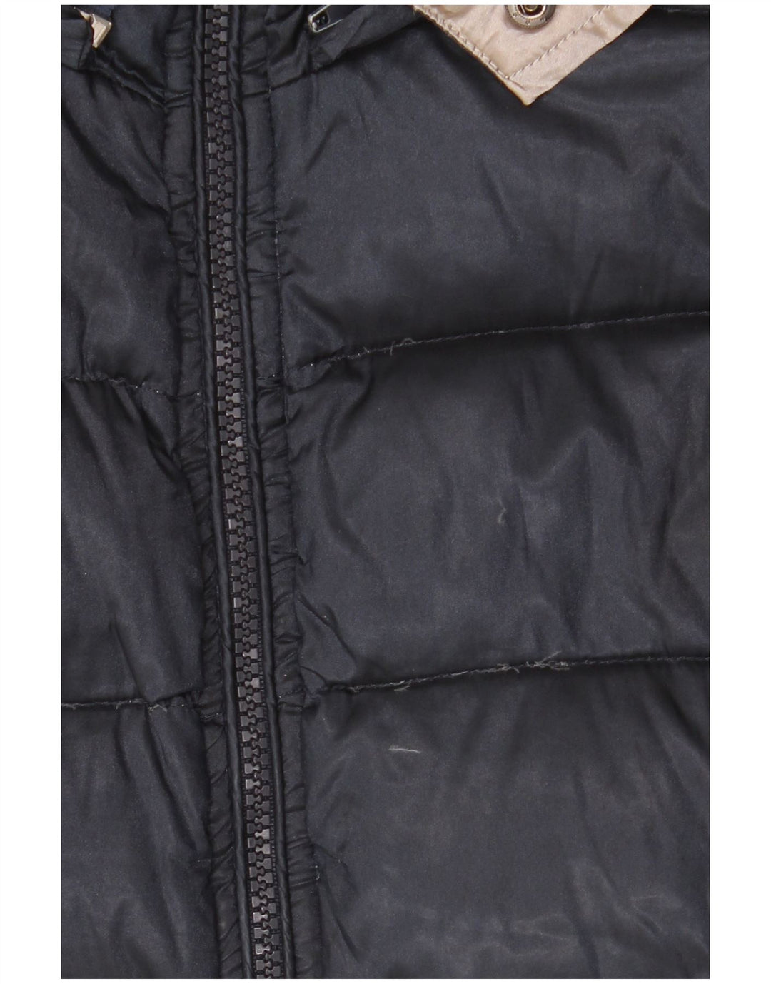 Casaco acolchoado com capuz feminino Ellesse UK 18 XL poliéster preto
