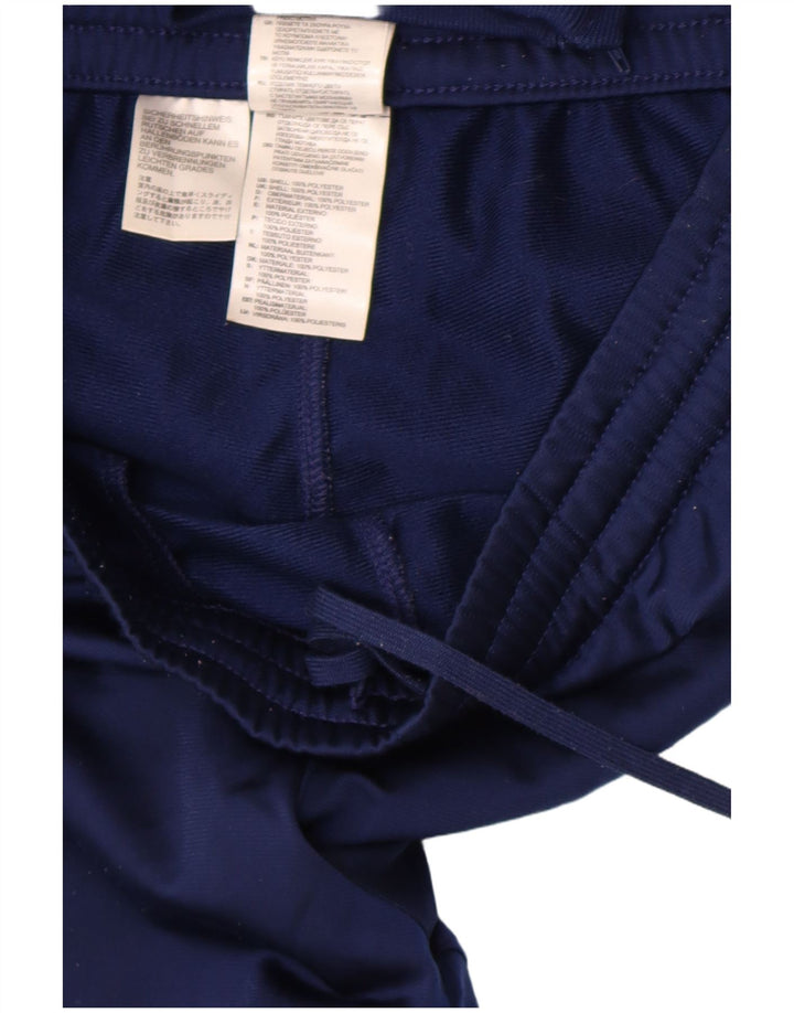 ADIDAS Mens Calças de treino Joggers Médio Azul Marinho Poliéster