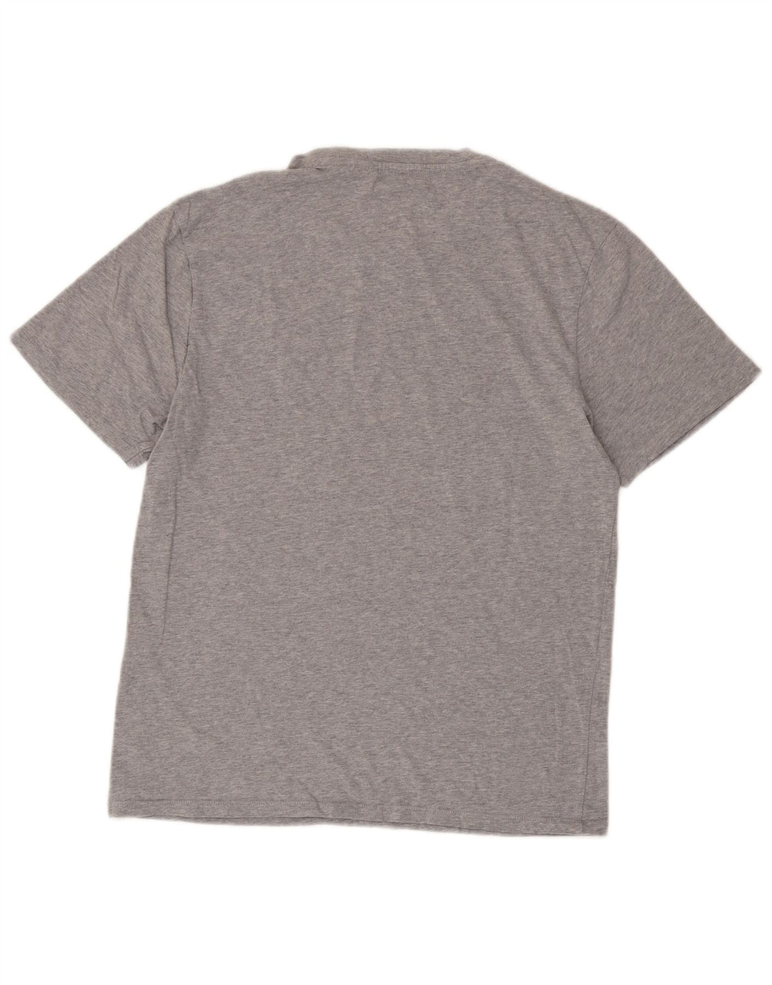 Camiseta gráfica masculina LEVI'S Top algodão manchado cinza médio