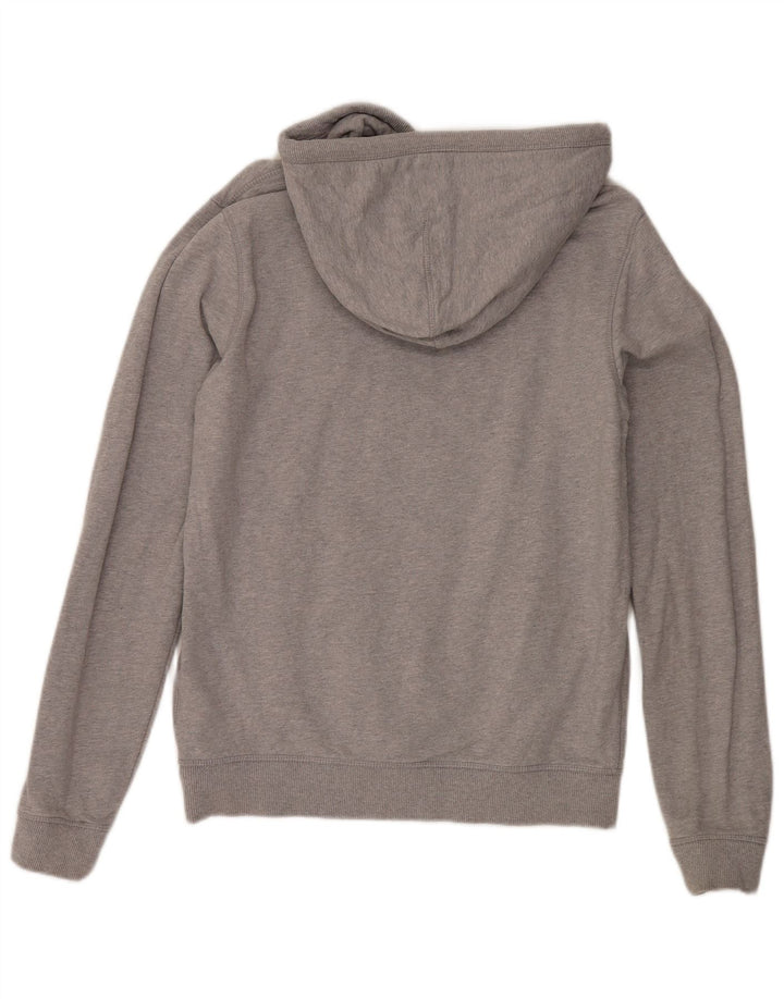 Suéter com capuz gráfico masculino TOMMY HILFIGER pequeno algodão cinza