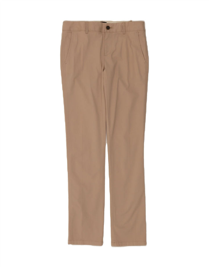 MASSIMO DUTTI Womens Slim Chino Trousers EU 34 2XS W30 L31 Beige Cotton Vintage Massimo Dutti and Second-Hand Massimo Dutti from Messina Hembry 