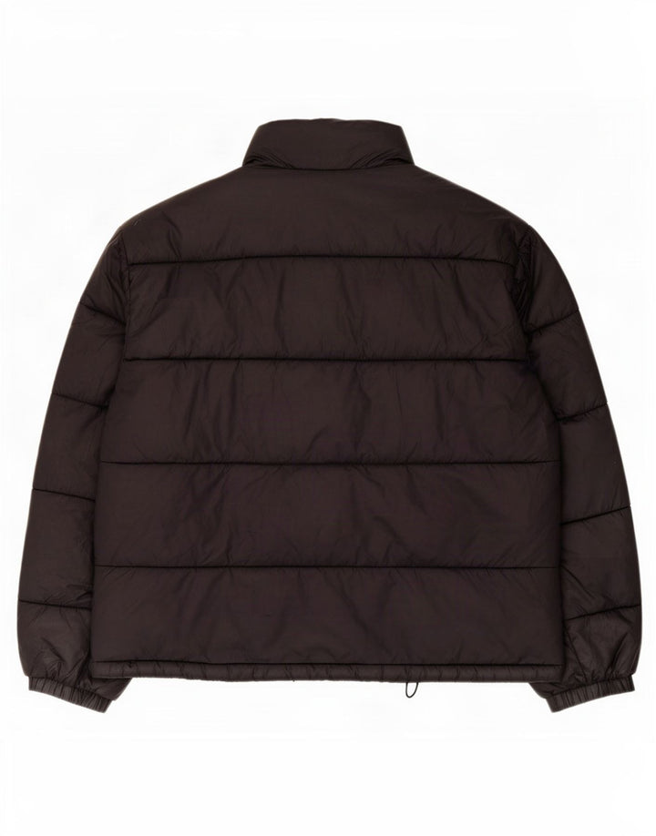 Jaqueta acolchoada masculina Levi's UK 38 poliamida preta média
