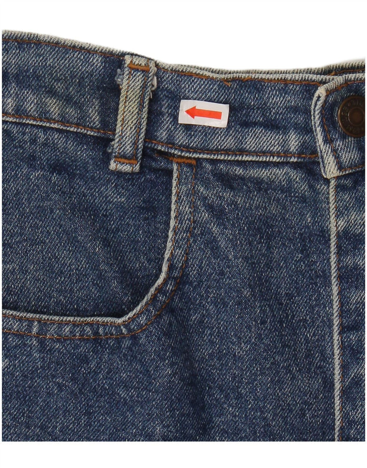 Saia jeans feminina Gap 7-8 anos W24 algodão azul