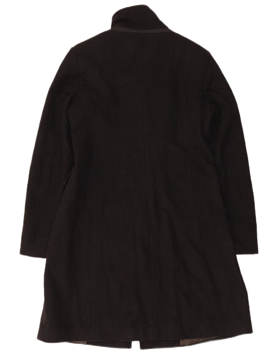 Sobretudo feminino Geox Respira UK 10 pequeno lã preta