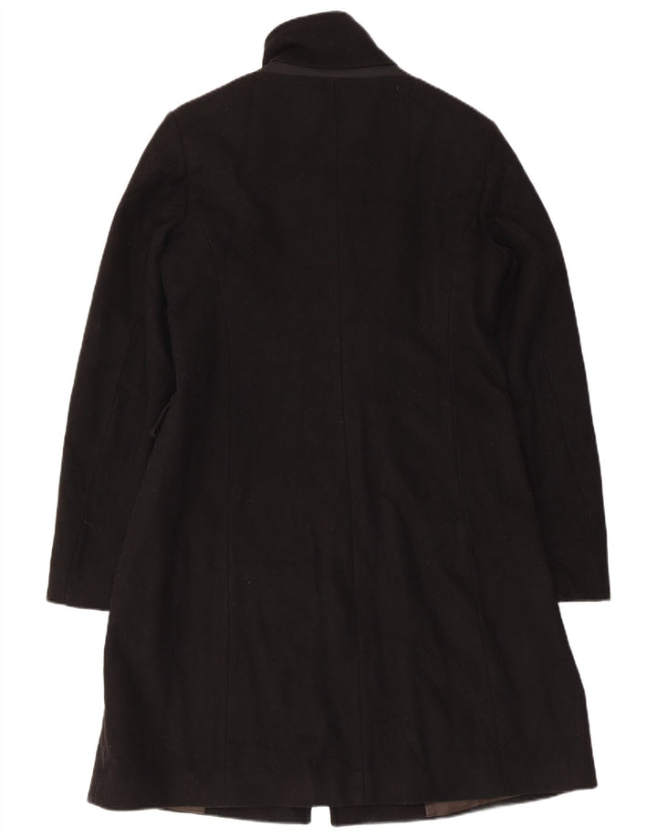 Sobretudo feminino Geox Respira UK 10 pequeno lã preta