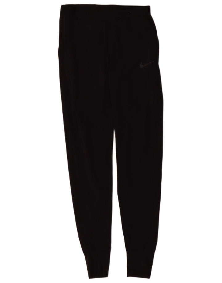 Calça de treino feminina NIKE Dri Fit UK 6 XS preto poliéster