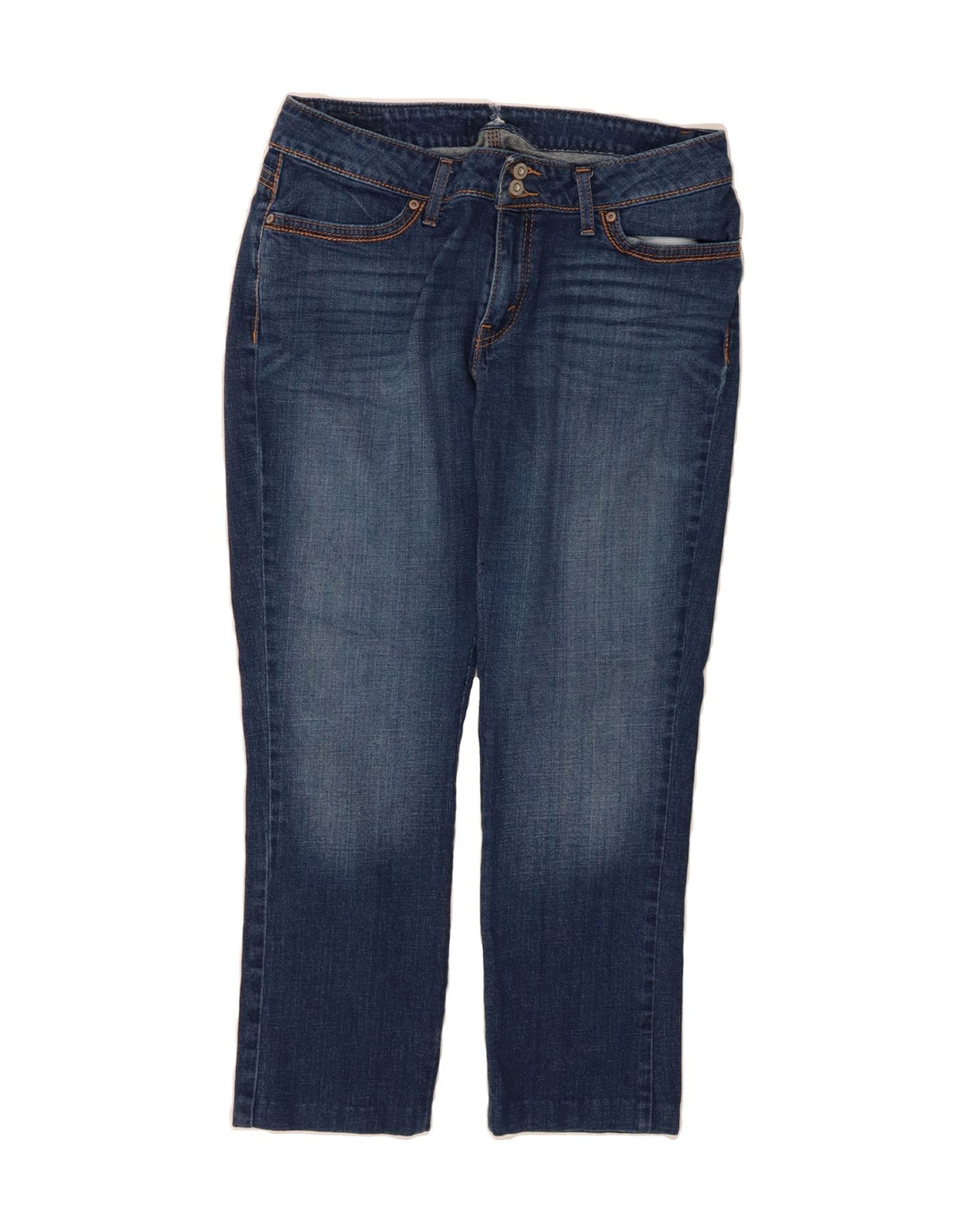 LEVI'S Womens Cropped Jeans W31 L26 Blue Vintage Levi's and Second-Hand Levi's from Messina Hembry 