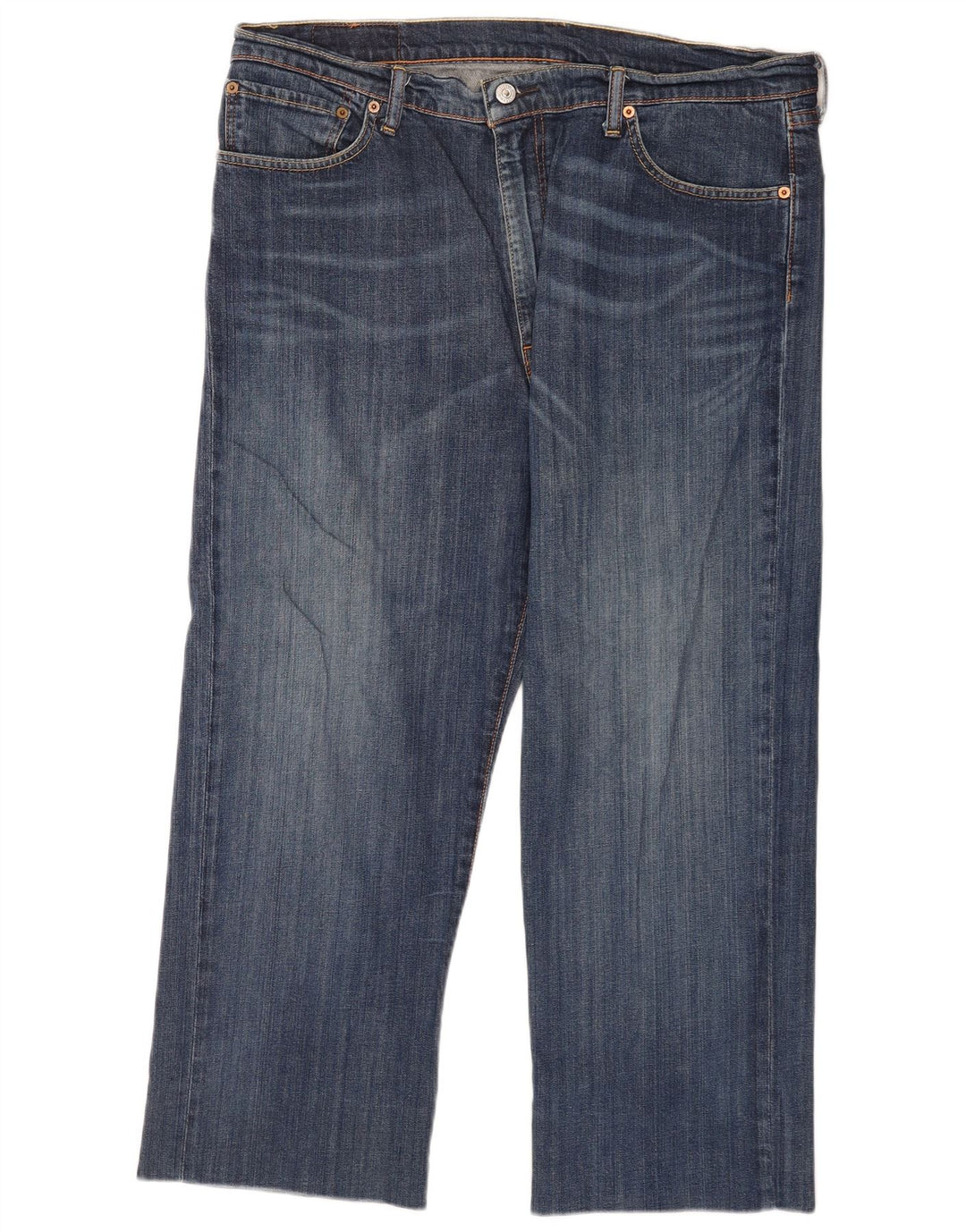 Levi's Masculino 751 Cropped Straight Jeans W40 L25 Azul
