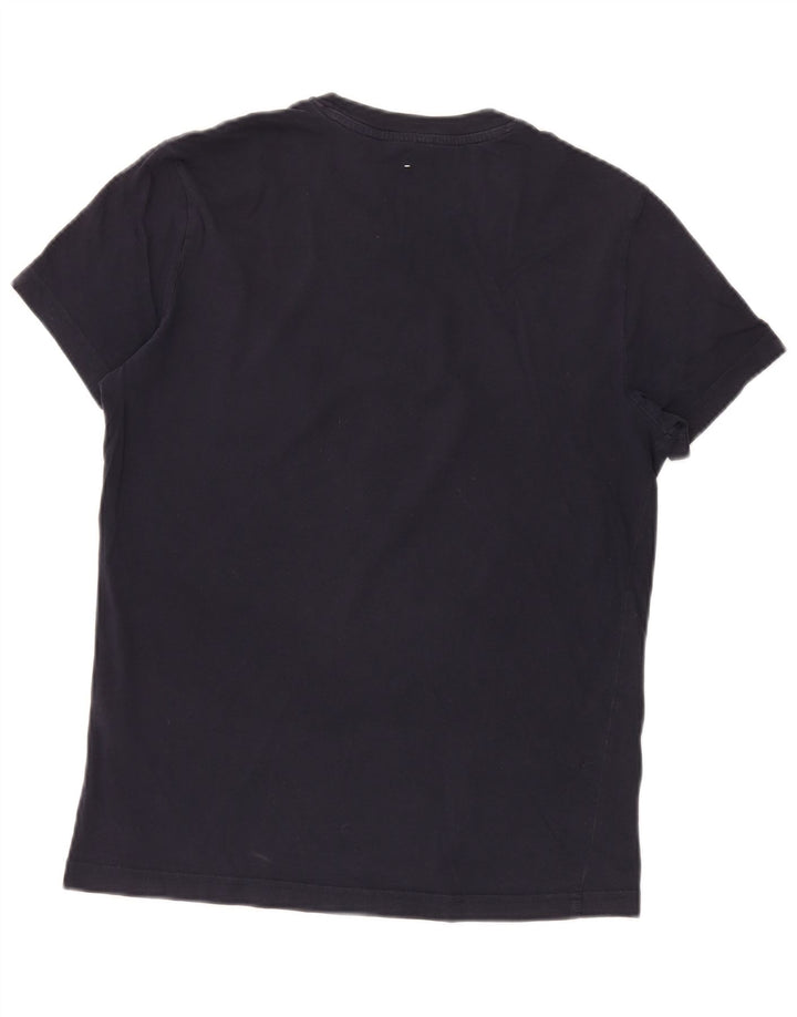 Camiseta feminina estampada Champion UK 14 médio azul marinho