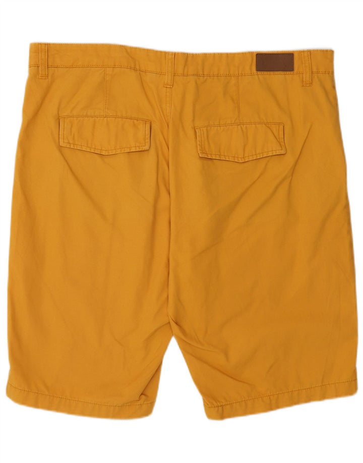 Shorts Chino Masculino Regular Fit da Dack IT 52 XL W38 Algodão Amarelo