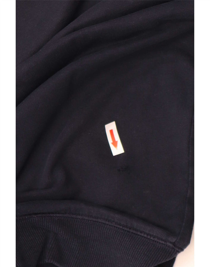 US Polo Assn. Moletom masculino de ajuste regular Jumper médio algodão azul marinho