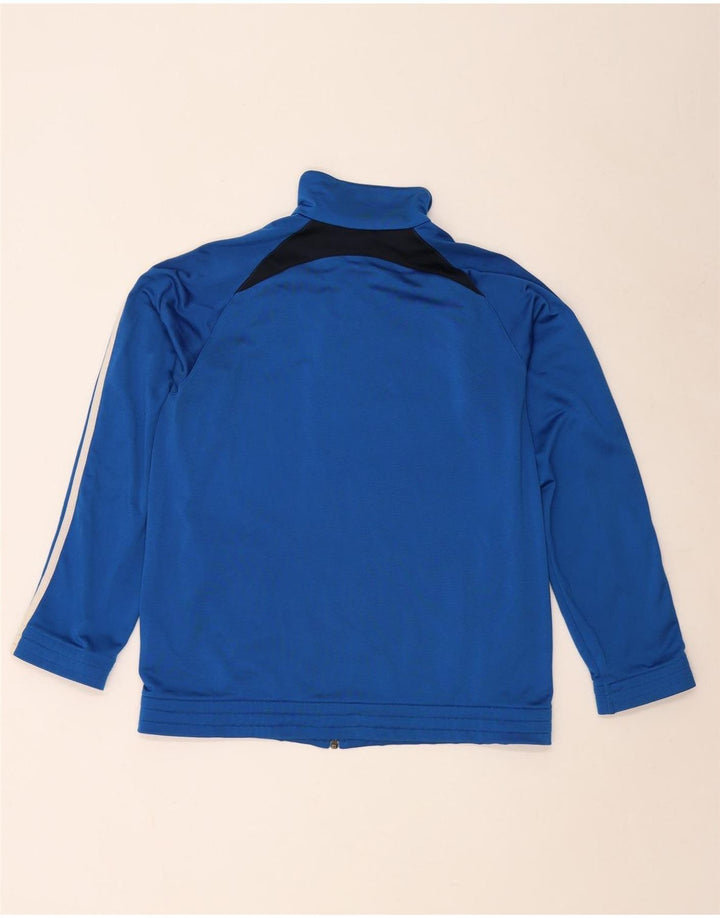 Jaqueta Adidas Meninos Treino Top 15-16 Anos Azul Colorblock Poliéster