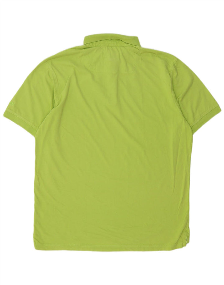 Camel Active Camisa polo masculina gráfica XL algodão verde
