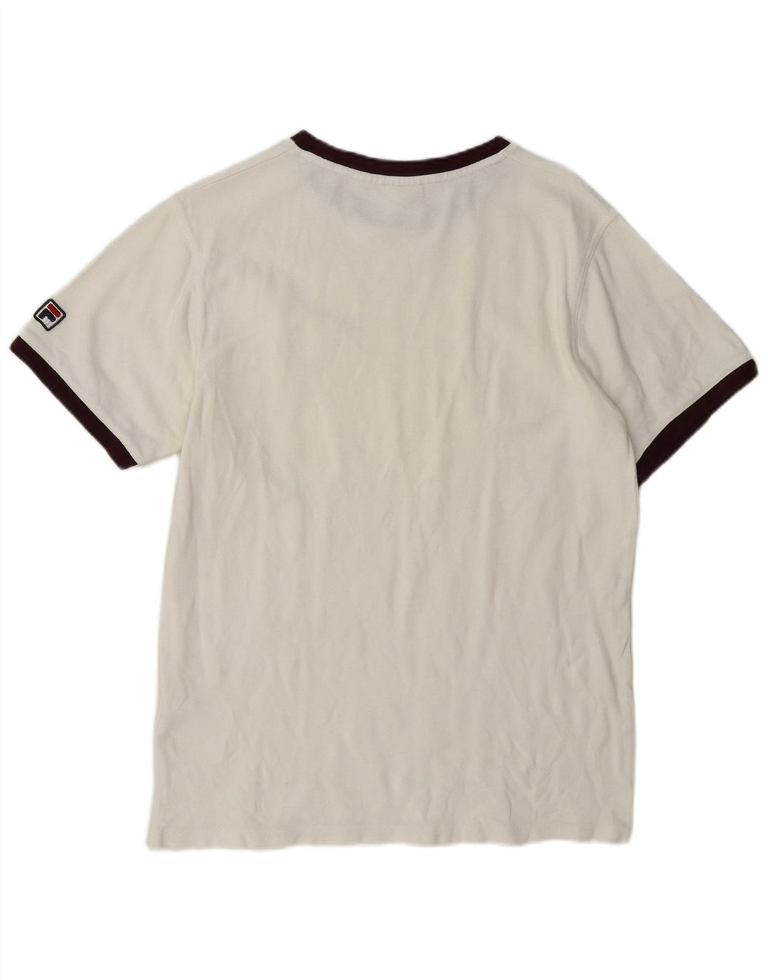 Fila Camiseta Masculina Top Grande Algodão Branco