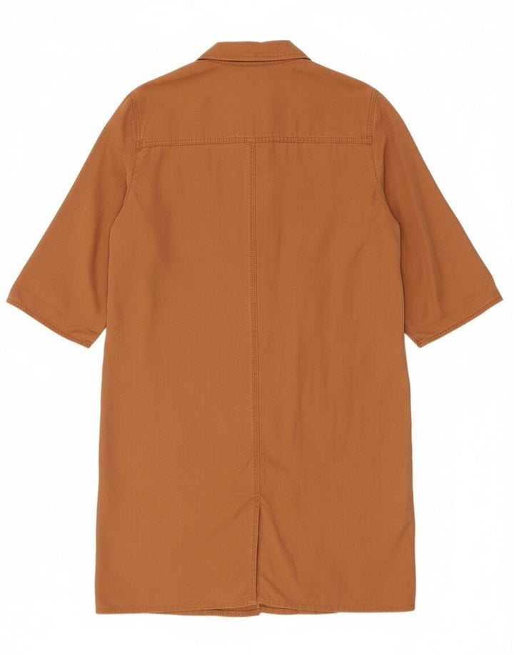 Perte by Krizia vestido feminino pulôver manga 3/4 Reino Unido 12 marrom médio