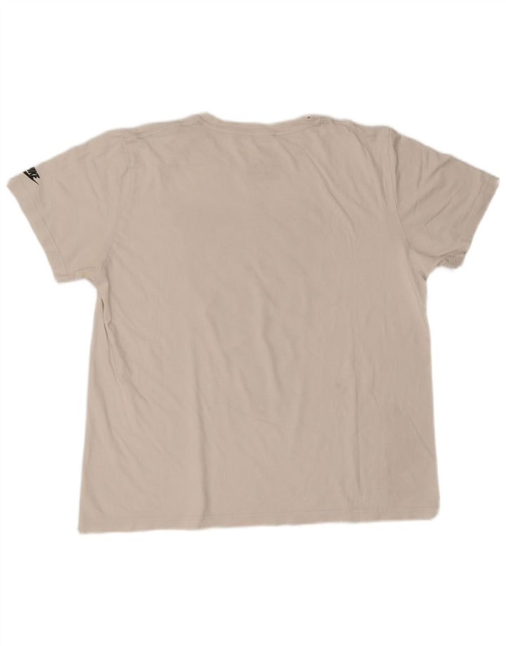 Camiseta Nike Masculina Slim Fit Graphic Top 2XL Branca