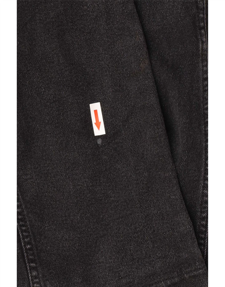 Wrangler Calça jeans reta masculina W32 L32 preta