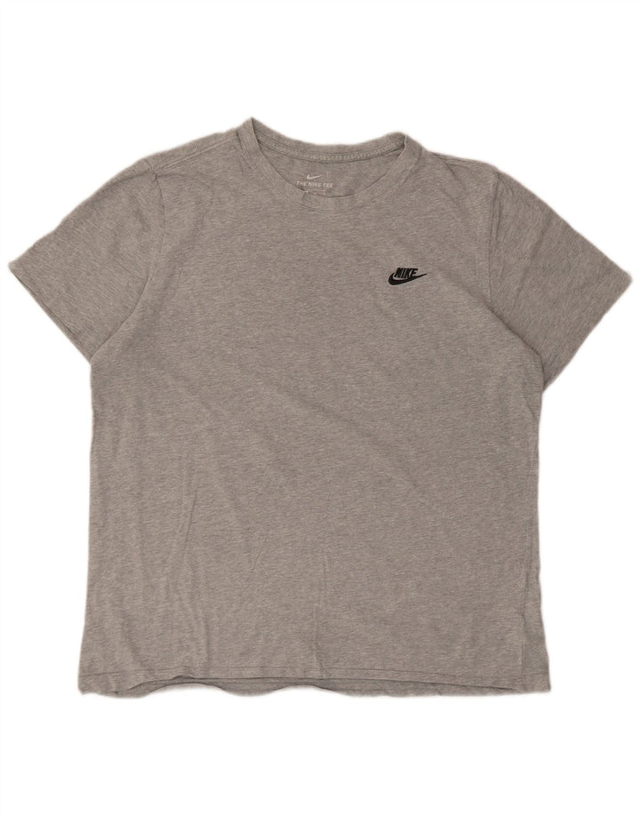 Camiseta feminina NIKE UK 18 XL cinza algodão
