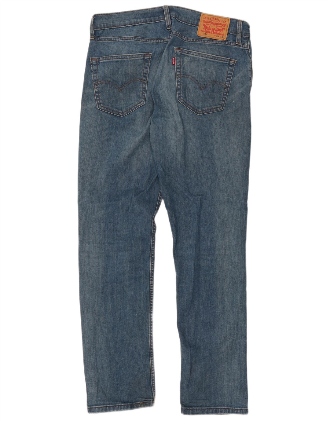 Calça Jeans Levis 511 Slim Masculina W33 L32 Azul Algodão