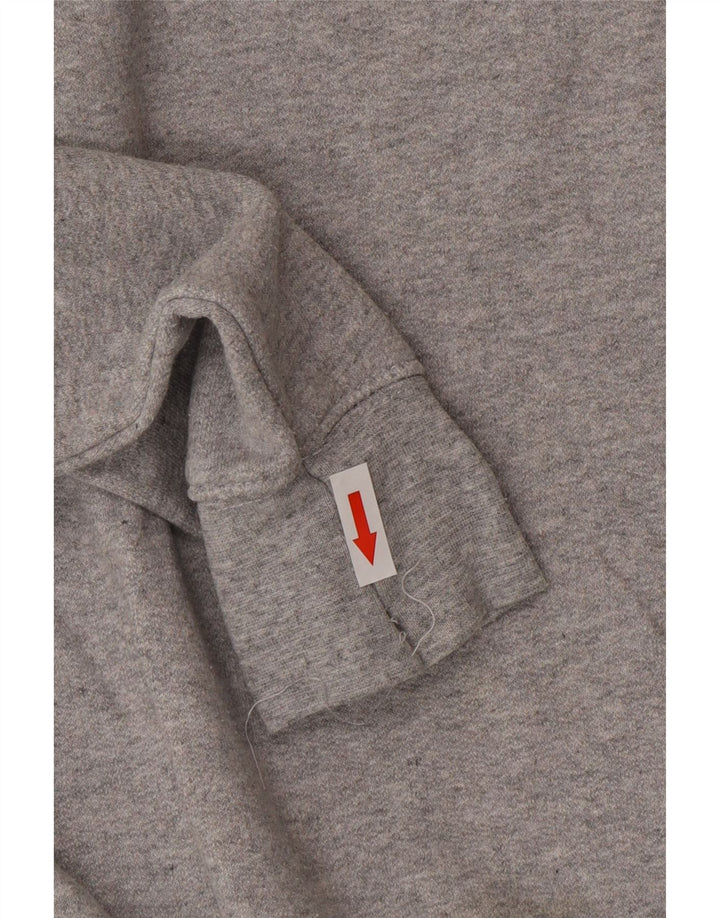 Topshop moletom gráfico masculino jumper pequeno algodão cinza