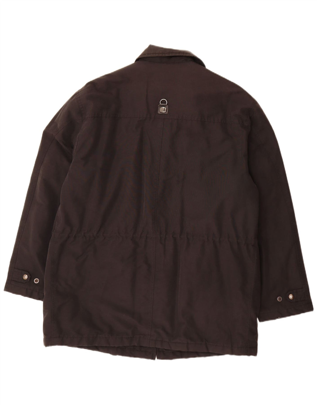 Jaqueta utilitária masculina Piero Guidi UK 42 XL algodão preto