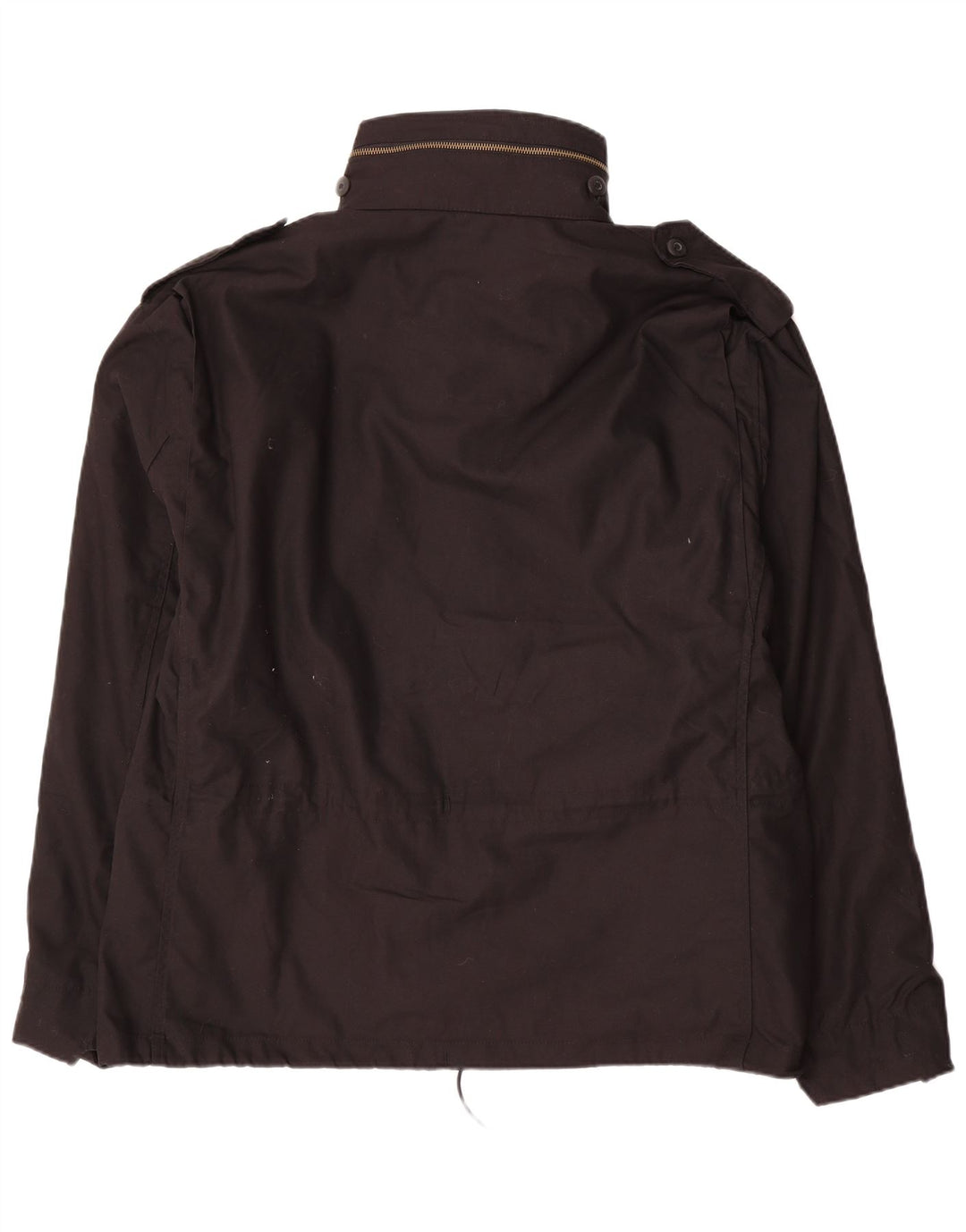 Jaqueta utilitária militar masculina Brandit UK 44 2XL algodão preto