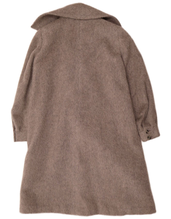 Casaco feminino vintage com peito duplo EU 44 XL cinza
