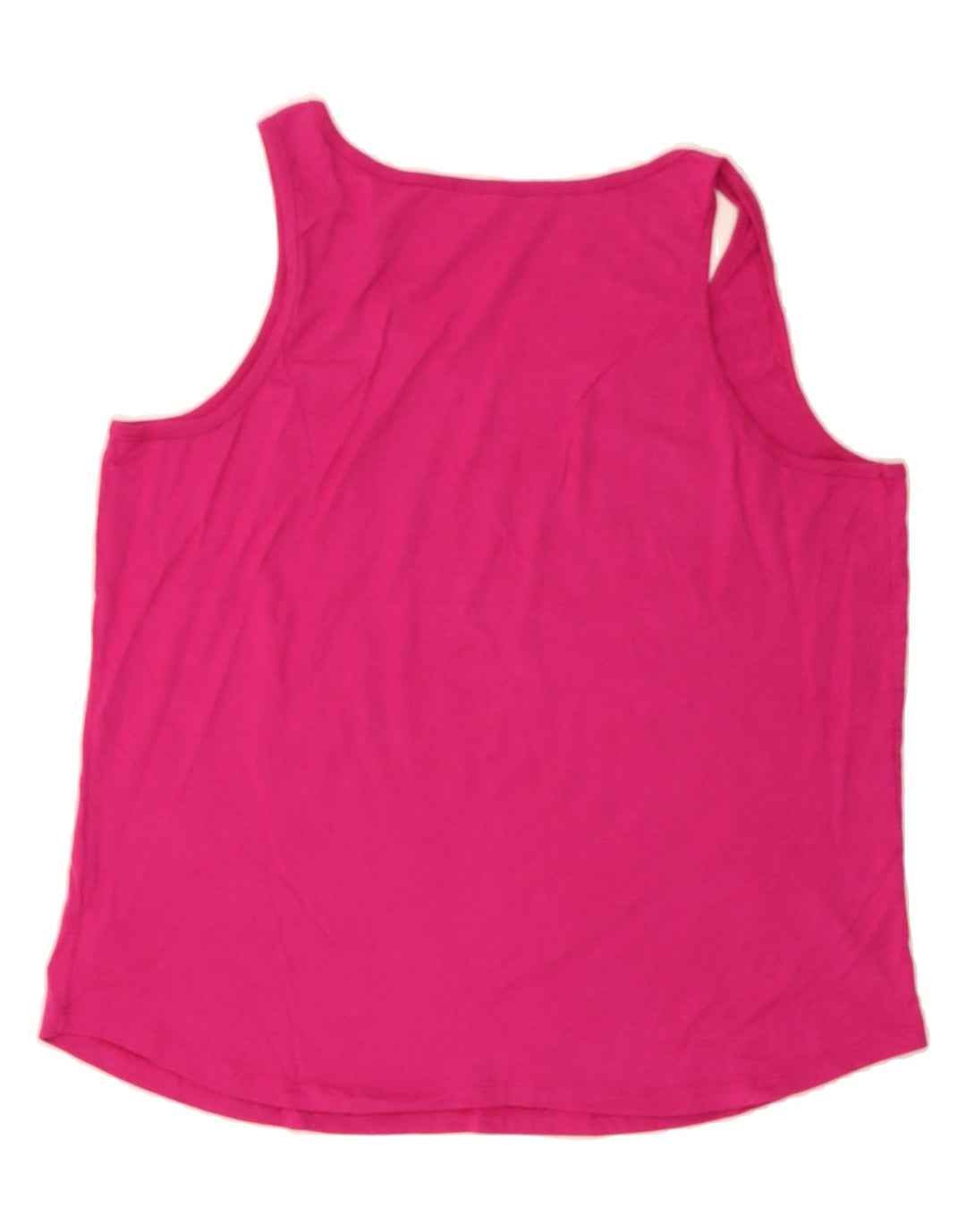 CHAMPION Womens Graphic Vest Top UK 18 XL Pink Cotton Vintage Champion and Second-Hand Champion from Messina Hembry 