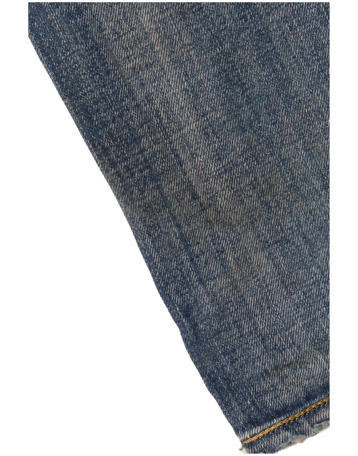DIESEL Masculino Yarik Straight Jeans W29 L34 Azul Algodão