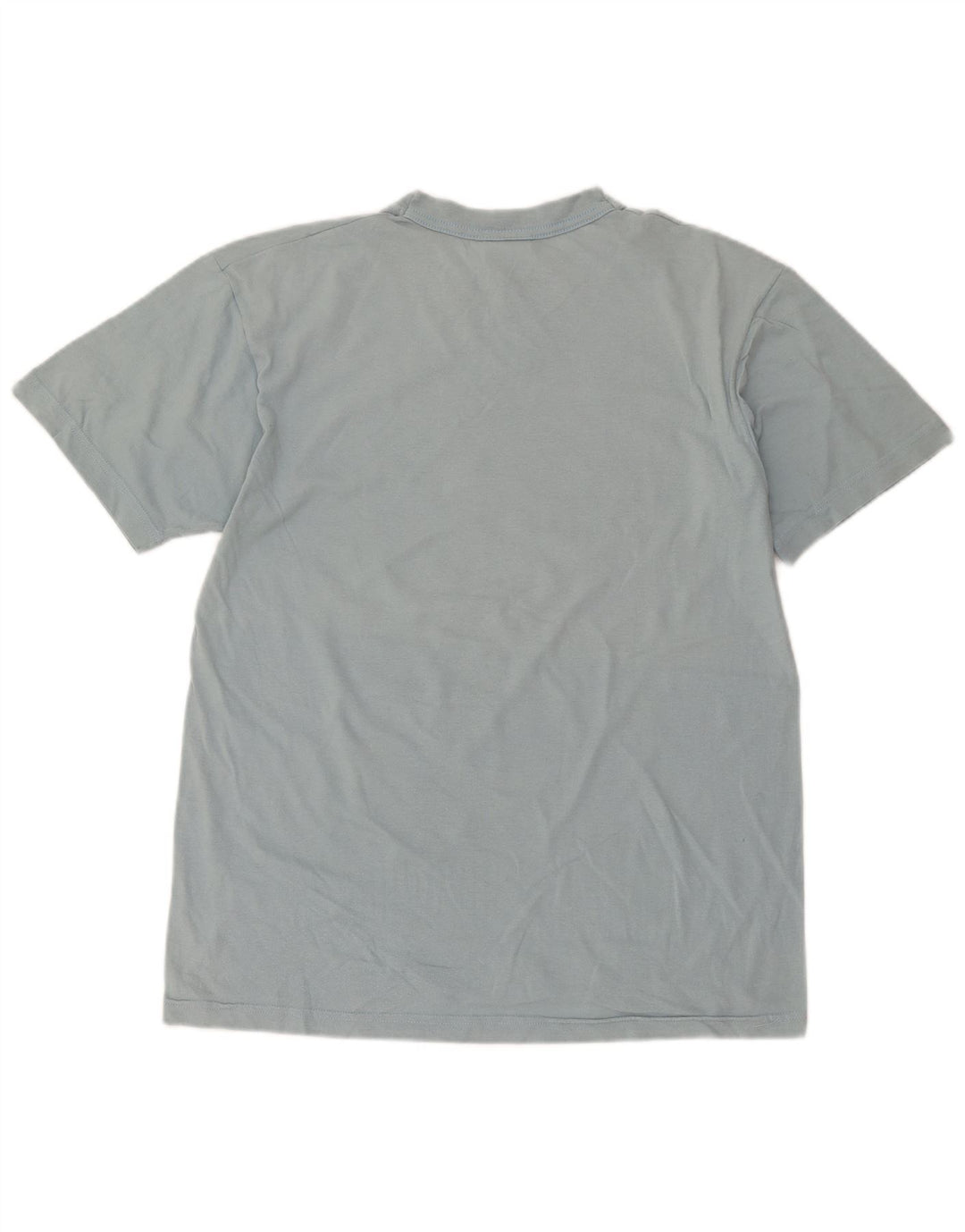 Camiseta gráfica masculina Diadora Top grande algodão azul