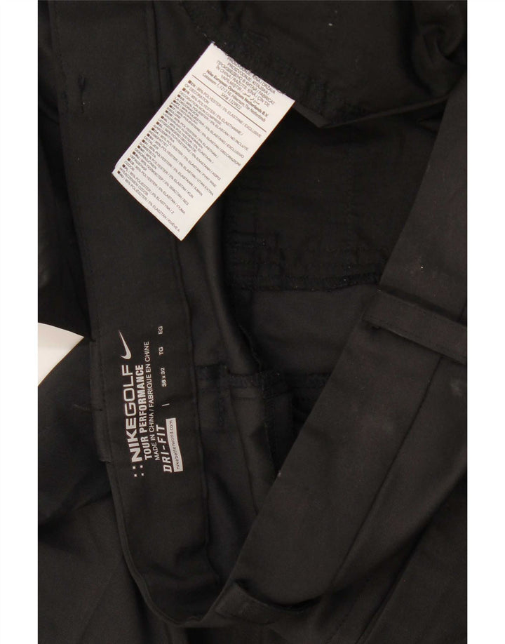 Calça Nike Masculina Dri Fit Straight Casual W38 L32 Poliéster Preto