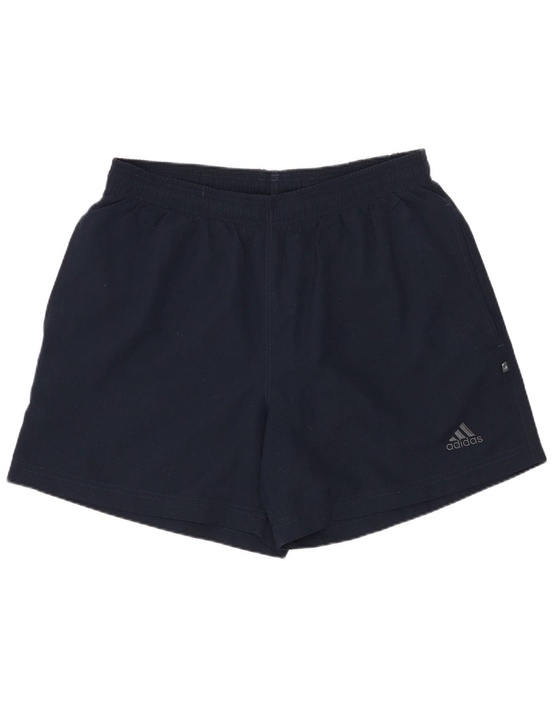 ADIDAS Mens Sport Shorts Médio Azul Marinho Poliéster