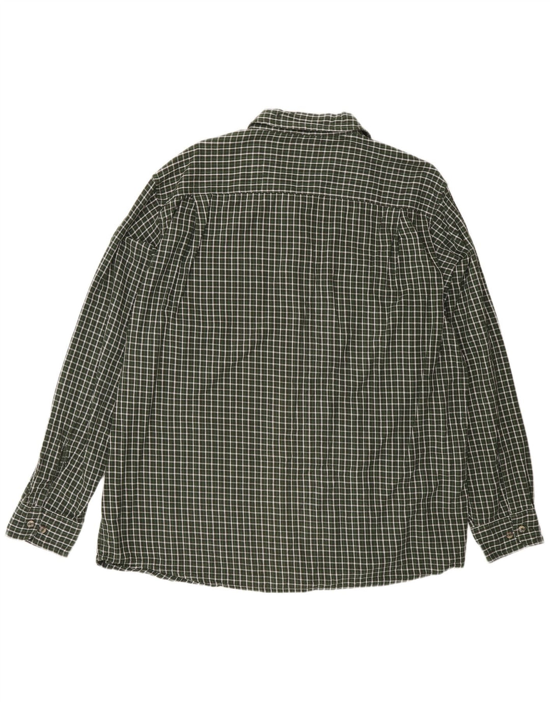 Camisa masculina de flanela Wrangler XL verde xadrez
