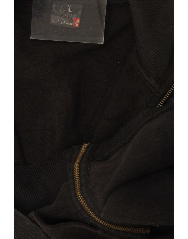 Quiksilver Mens Graphic Tracksuit Top Jacket Grande Preto