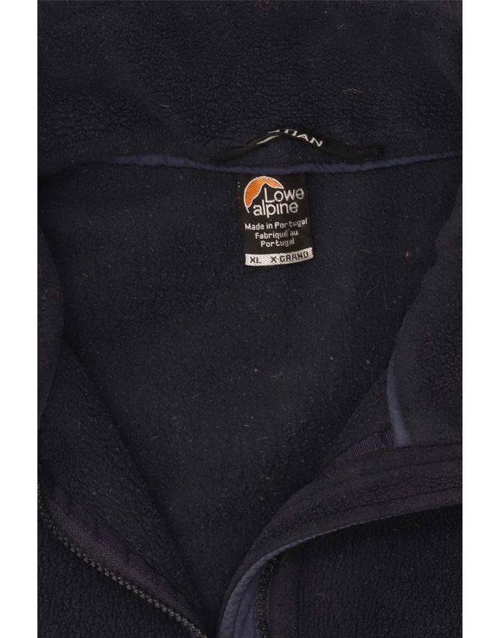 Jaqueta de lã masculina Lowe Alpine UK 42 XL azul marinho