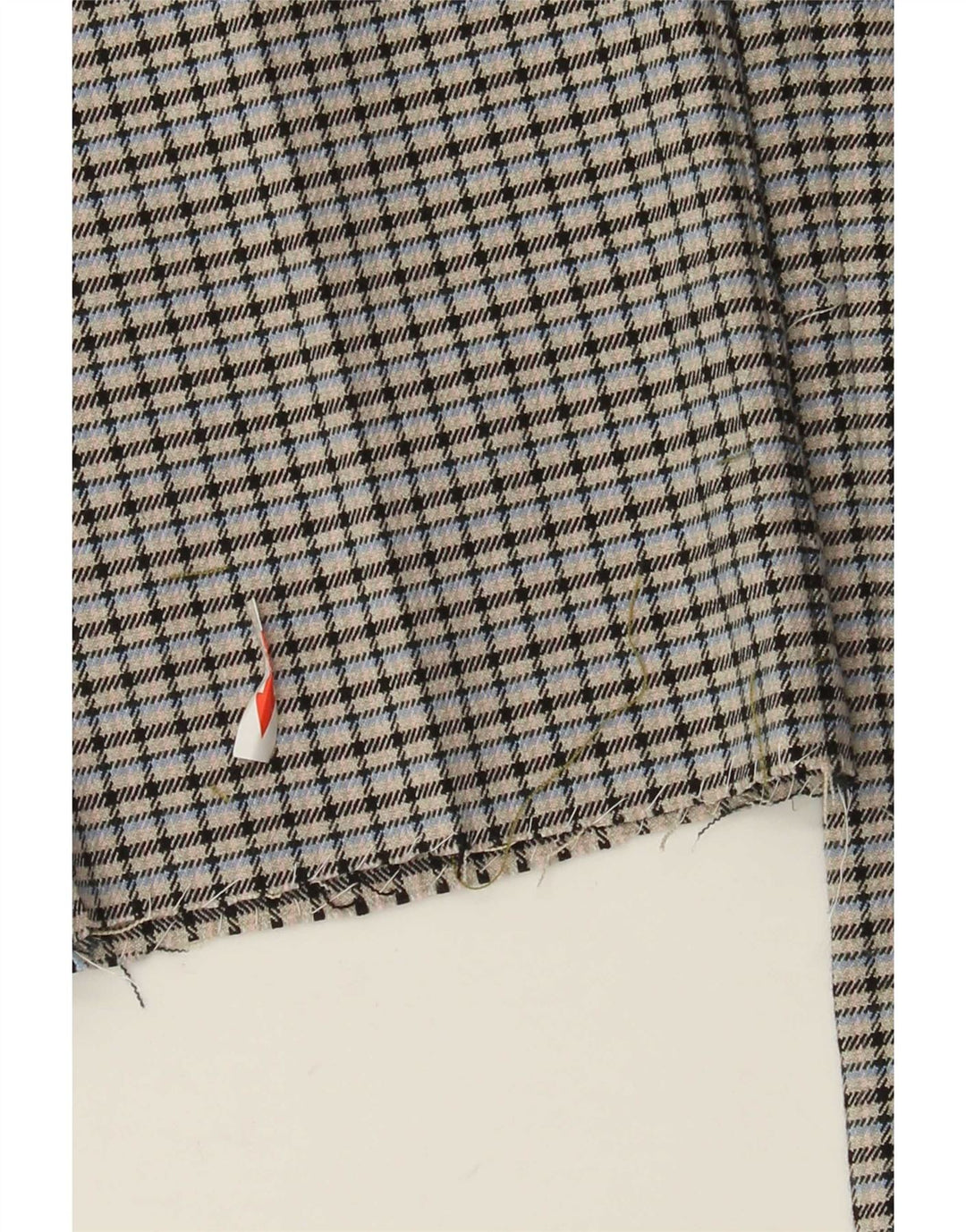 Calças cortadas femininas Marks & Spencer Reino Unido 10 pequenas W30 L24 xadrez cinza