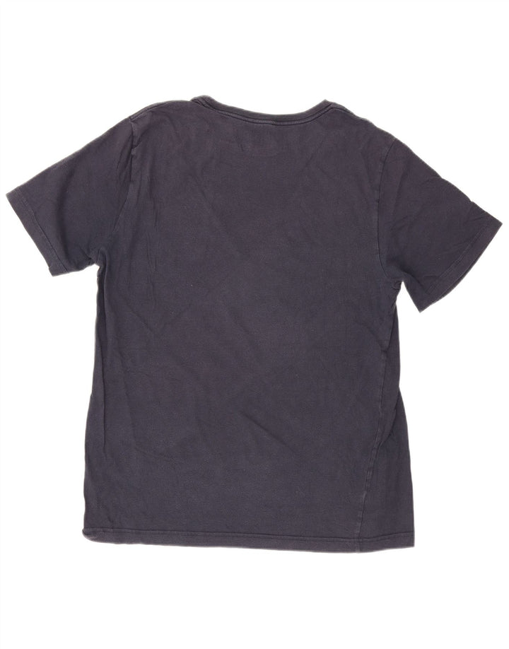 Camiseta masculina Tommy Hilfiger Top médio algodão azul marinho