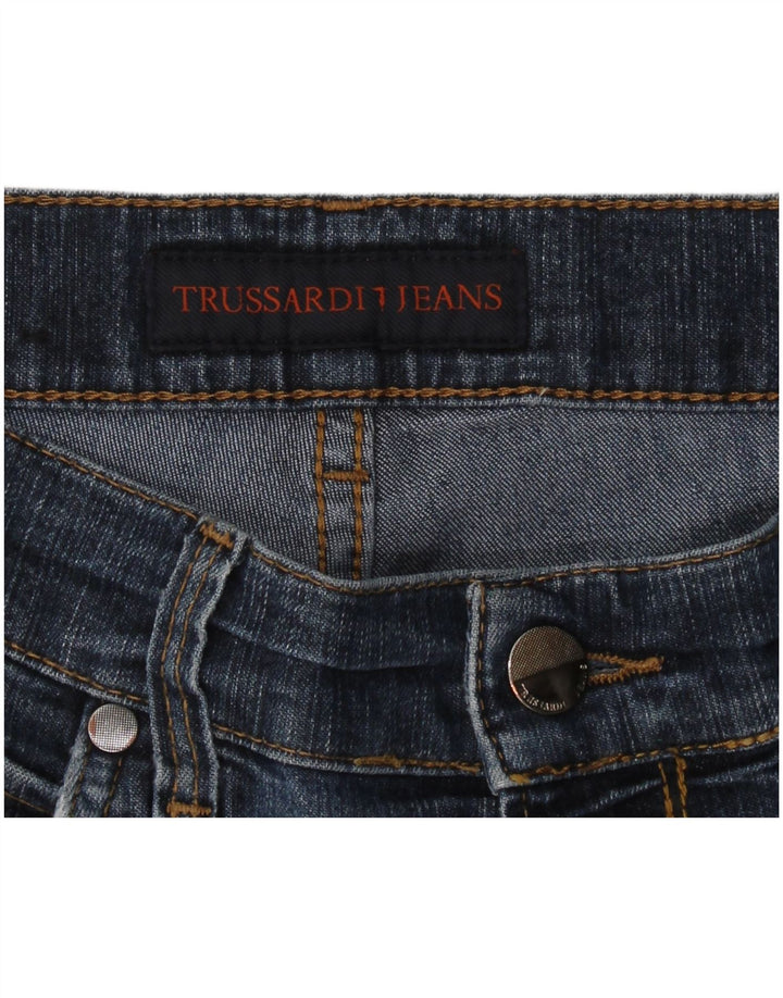 Jeans reto masculino TRUSSARDI W30 L26 azul