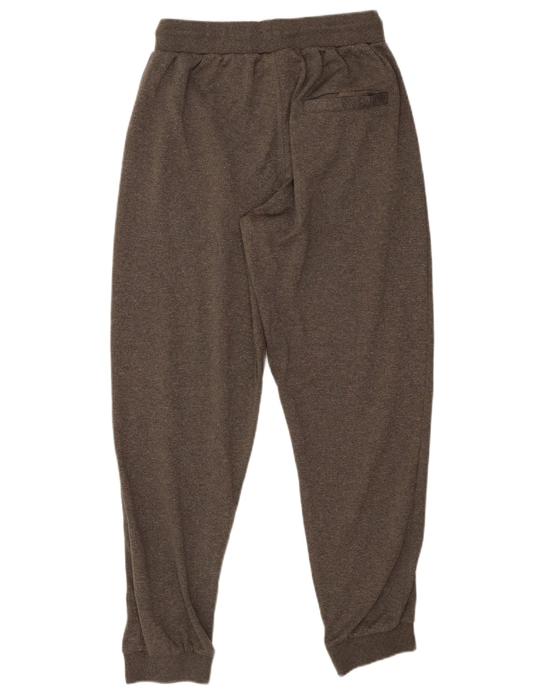 ELLESSE Calça de treino masculina Joggers grande poliéster manchado cinza