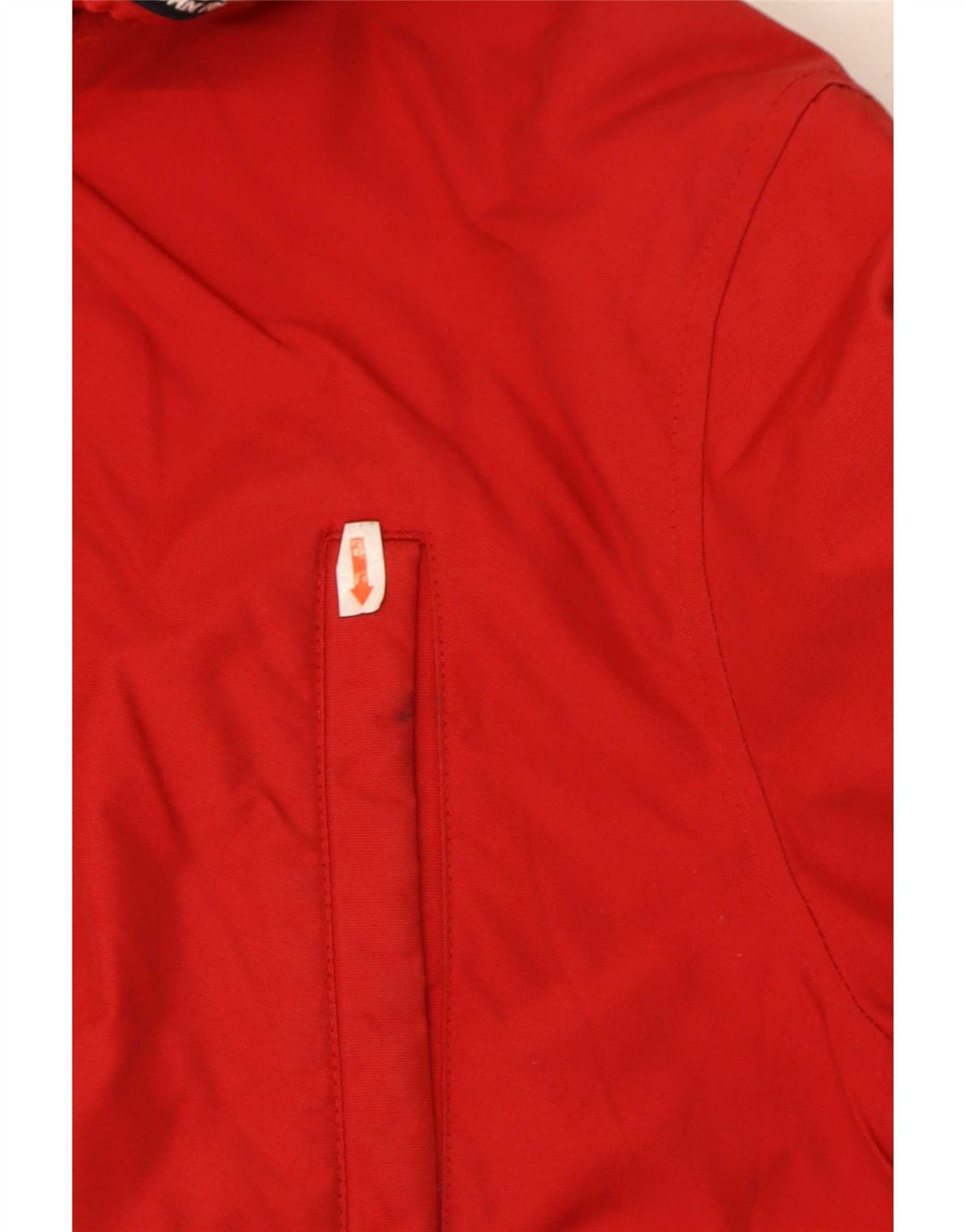 Jaqueta acolchoada com capuz Woolrich Boys 13-14 anos algodão vermelho
