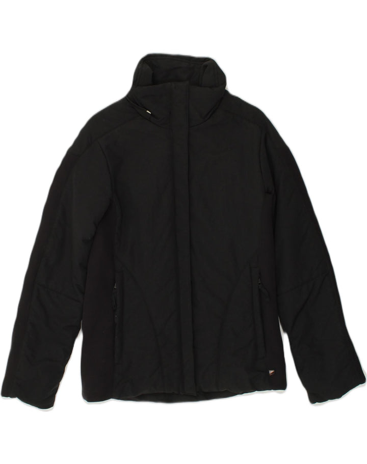 BEST COMPANY Womens Padded Jacket IT 42 Medium Black Nylon | Vintage Best Company | Thrift | Second-Hand Best Company | Used Clothing | Messina Hembry 