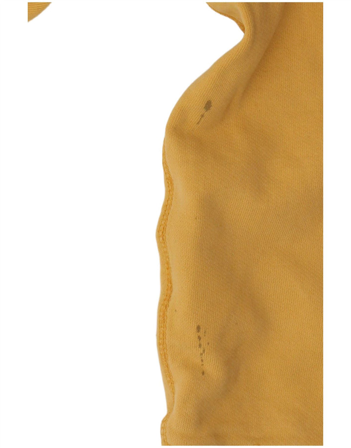 Moletom oversized feminino Levi's UK 20 2XL algodão amarelo