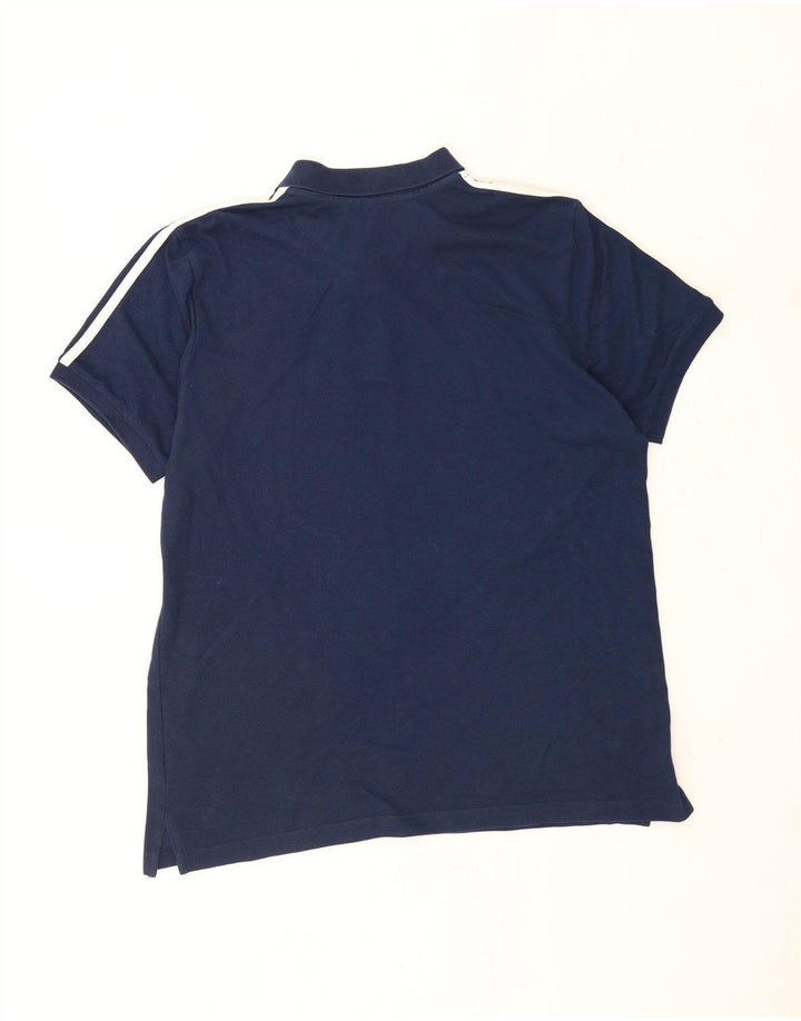 Camisa polo masculina Adidas XL azul marinho