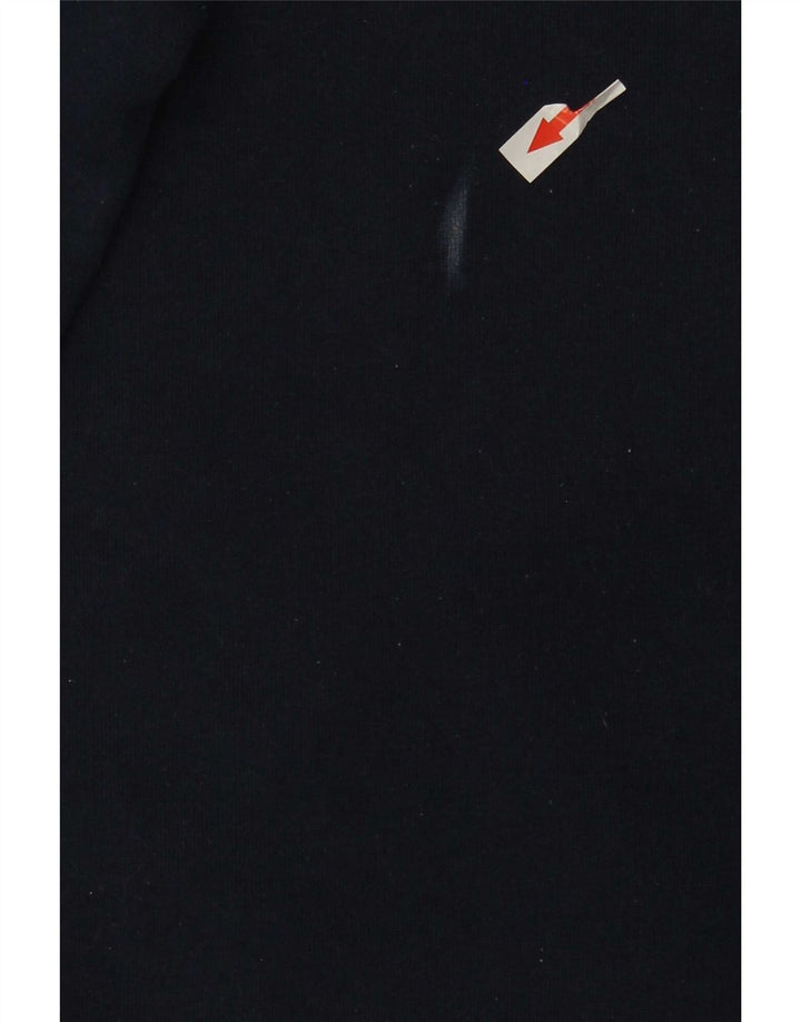 Adidas Mens Moletom Jumper Médio Azul Marinho Algodão