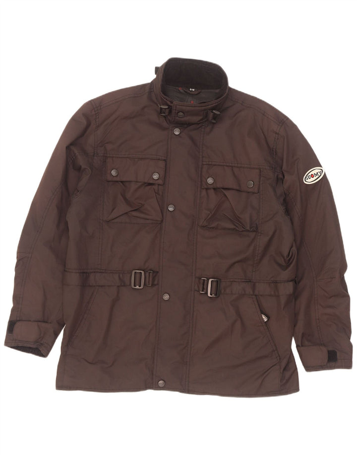 Suomy Mens Racer Jacket UK 36 Pequeno Poliéster Marrom