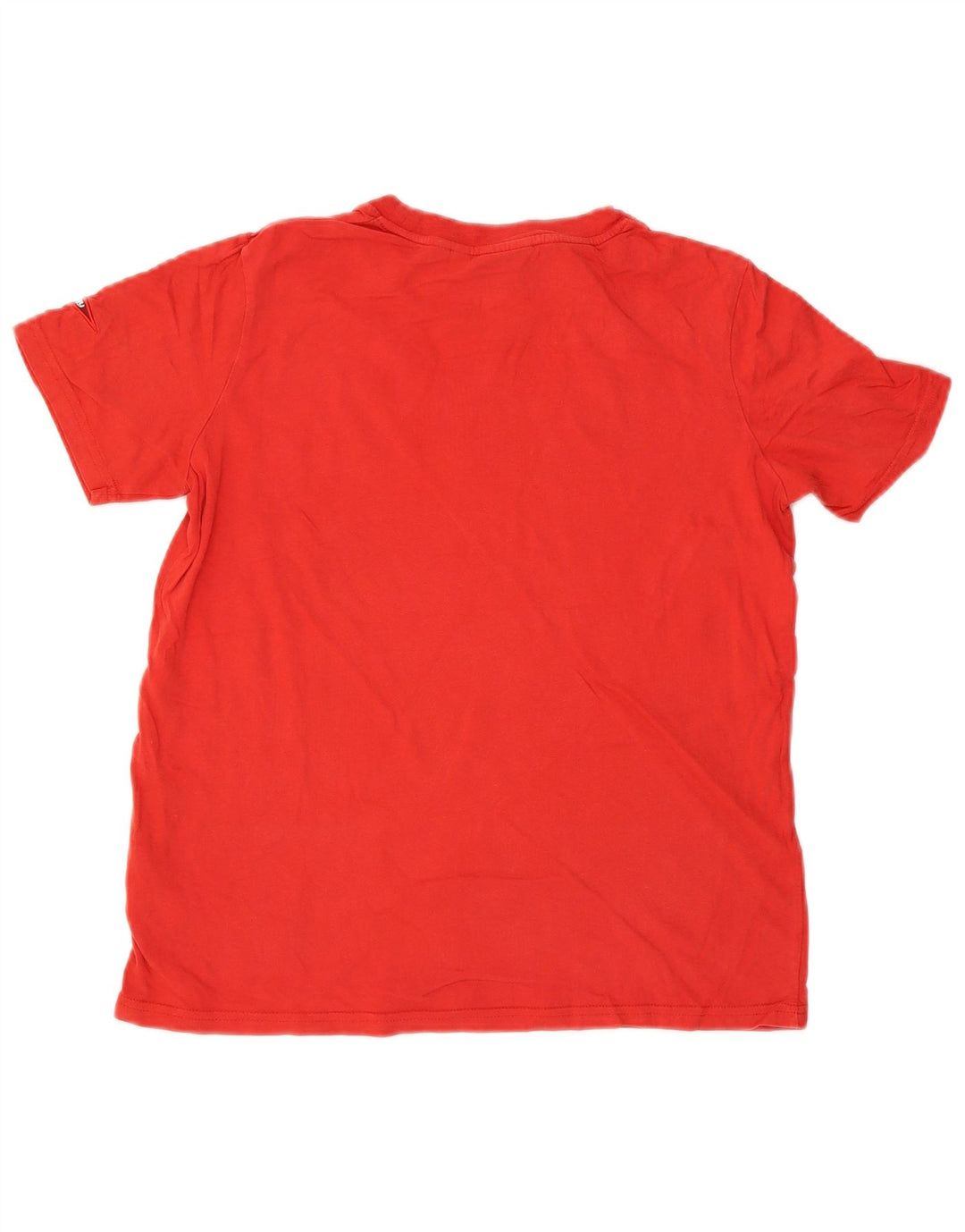 Camiseta feminina Superdry com estampa gráfica UK 10 pequena vermelha