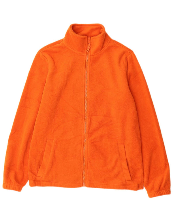Jaqueta de lã com forro masculino Mountain Warehouse poliéster alaranjado Reino Unido 34 XS