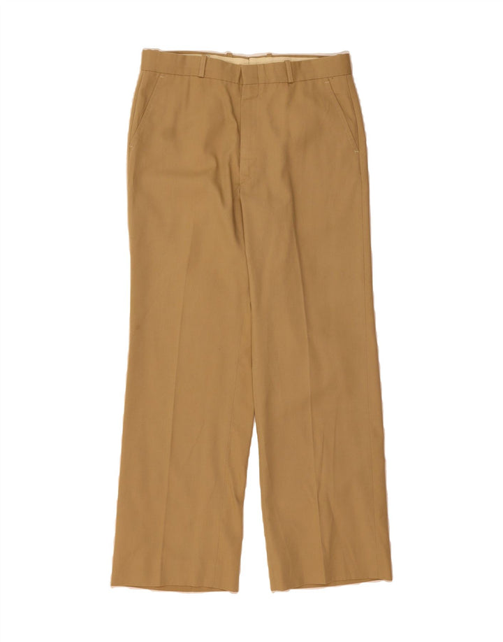 FARAH Mens Straight Chino Trousers W32 L29 Brown Vintage Farah and Second-Hand Farah from Messina Hembry 