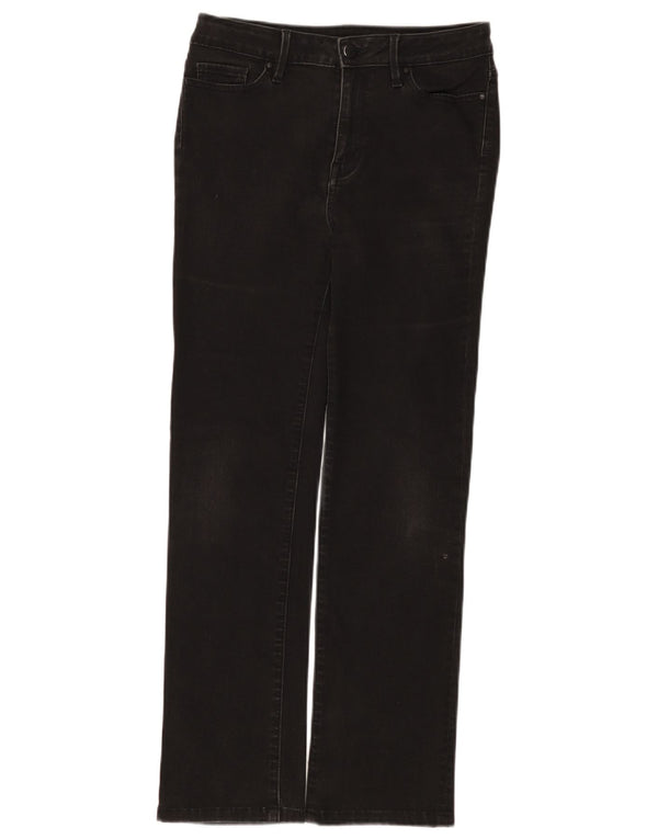 Jeans feminino Tommy Hilfiger Lisboa Slim Straight W29 L27 algodão preto