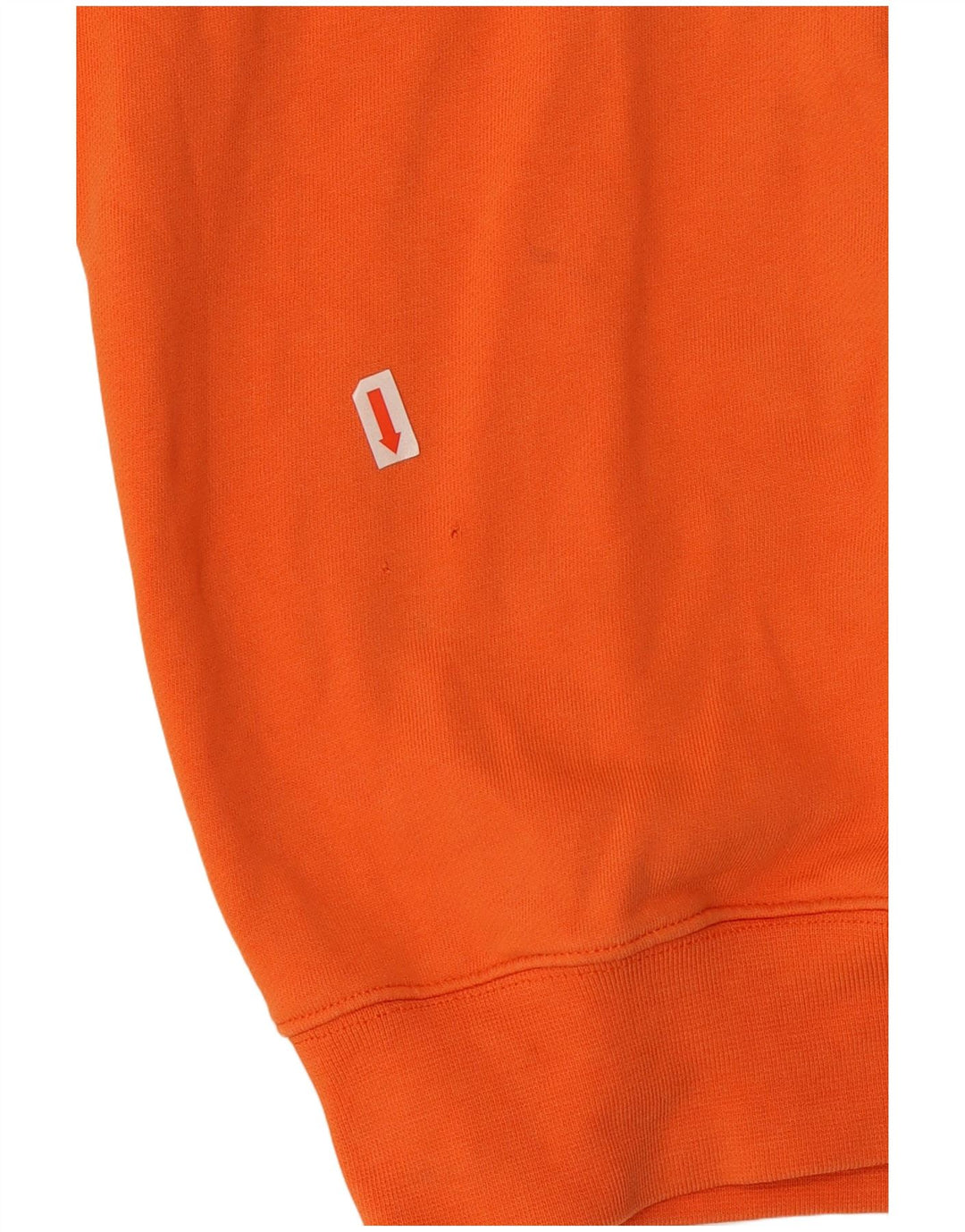 Hugo Boss moletom gráfico feminino jumper UK 14 médio laranja